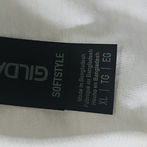 Gildan Softstyle White Kansas City Chiefs Graphic T-Shirt NWOT - Picture 8 of 12